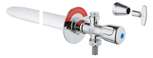 GROHE EUROTEC UTEKRAN 1/2" KROM