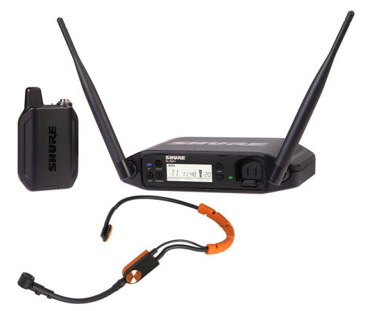Shure Glxd14+ Bøylesystem Med Sm31 2.4 / 5.8 Ghz