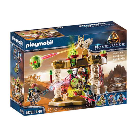 Playmobil Novelmore - Sal'Ahari Sands: Skjelettkrigerne'S Tempel 70751 Playmobil Novelmore - Sal'Ahari Sands: Skjelettkrigerne'S Tempel 70751