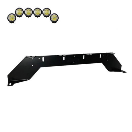 Ekstralysholder 5 mm Rally 6 6 stk. ekstralys maks 225 mm Ekstralysholder 5 mm Rally 6 6 stk. ekstralys maks 225 mm