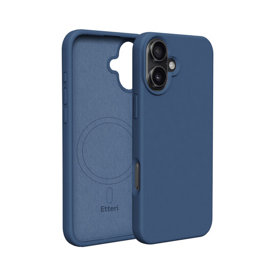 TFO Etteri Silikon Mag deksel for iPhone 17 Pro Max Mørkeblå