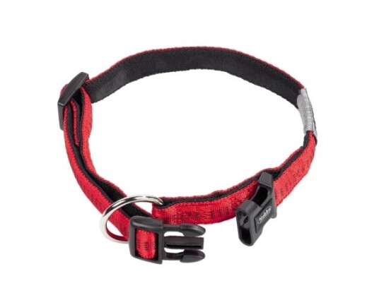 Nobby 78510 01 Halsband Hund Standard Krage Rød Nylon Xs S 15 Mm
