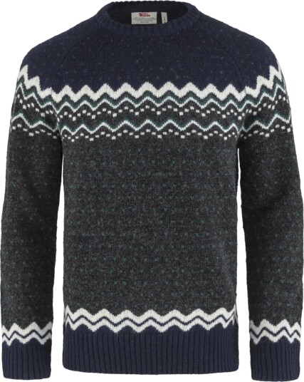 Fjellreven ÖVik Knit Sweater M Herre, 667 Arctic Green, M