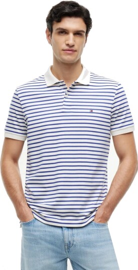Tommy Hilfiger Liquid Cotton Reg Seasonal Polo Blue XL Tommy Hilfiger Liquid Cotton Reg Seasonal Polo Blue XL
