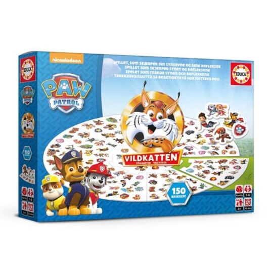 Educa Villkatten Paw Patrol Brettspill for Barn 4+ år Educa Villkatten Paw Patrol Brettspill for Barn 4+ år
