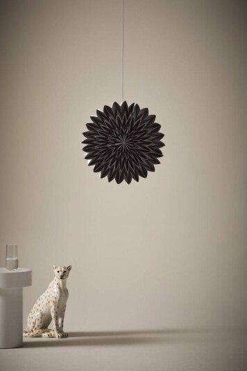 Jotex AGENA julestjerne, diameter 44 cm Svart 1690321-03-0 1690321-04-0