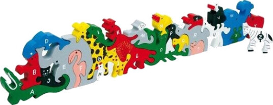 Small Foot  Animal Letters and Numbers Balance Game 26dlg.