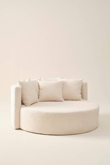 Jotex WYOMING TEDDY sofa 2-seter Naturhvit 1714419-01-0 1646704-01-0