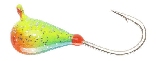 Arctic Ice Trout Wolfram mormyska - 4 mm UV green/red/yellow Arctic Ice Trout Wolfram mormyska - 4 mm UV green/red/yellow