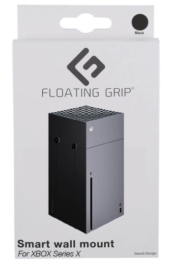 Floating Grip Veggfeste for Xbox Series X - Svart, veggmontert spillerstativ