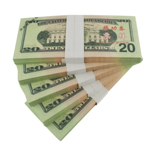 Lekepenger - 20 Amerikanske dollar (100 sedler)