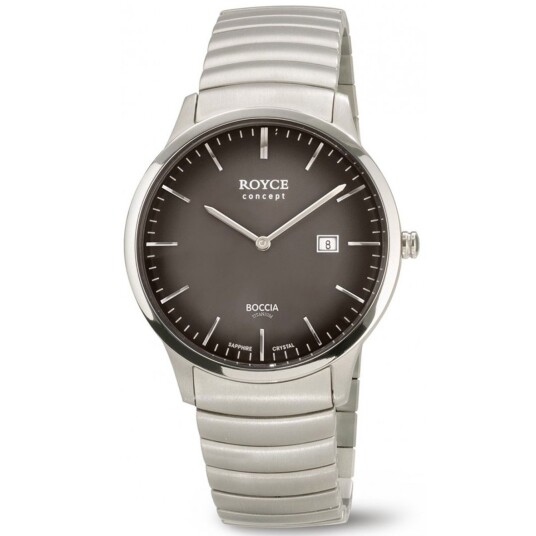 Boccia Titanium 3645-04 - Herre - 40 mm - Analog - Kvarts urverk - Safirglass Boccia Titanium 3645-04 - Herre - 40 mm - Analog - Kvarts urverk - Safirglass