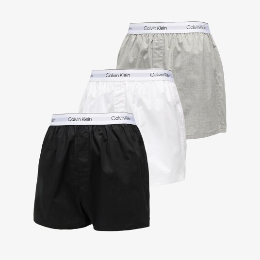 Calvin Klein Boxer Slim 3Pk - Black - XL