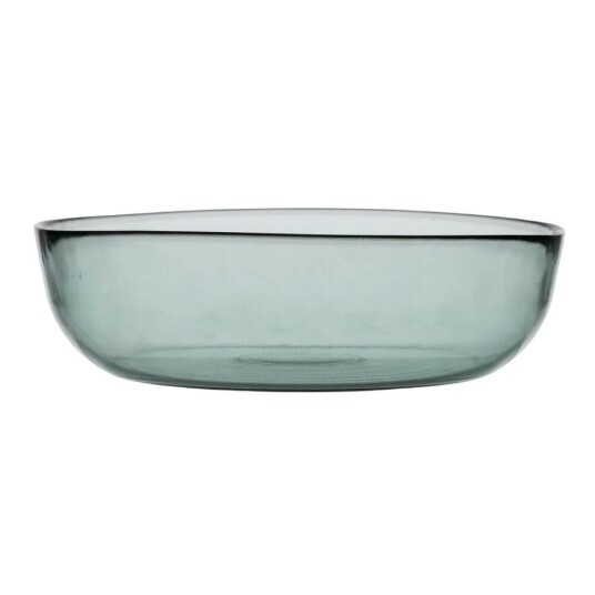 Bigbuy Home Bordduk 30 X 30 X 8,5 Cm Resirkulert Glass Grønn