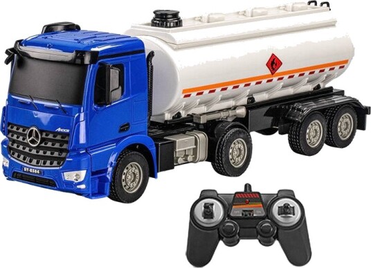 Double Eagle E584 003 RC Mercedes Benz Arocs Tankbil Blå