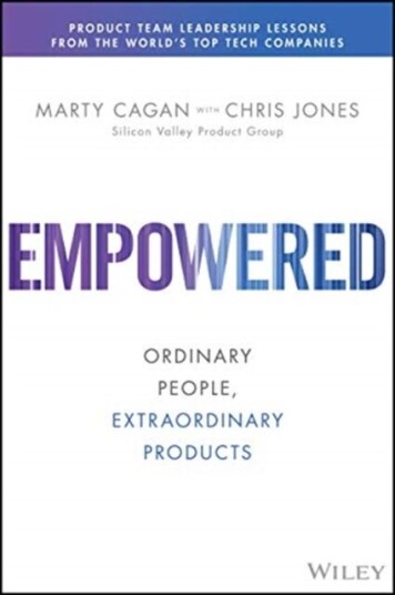 Empowered Av Marty Cagan
