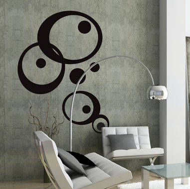 My roundys wallsticker av Heidi Holm Pedersen, 100x135 cm My roundys wallsticker av Heidi Holm Pedersen, 100x135 cm