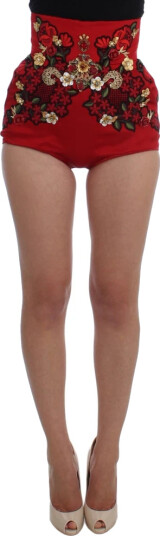 Dolce & Gabbana Dame Shorts Rød S, Dolce & Gabbana Dame Shorts Rød S,