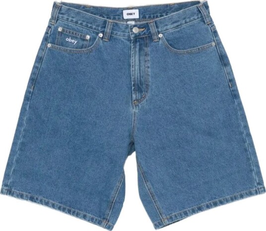 Obey Herre Shorts Blå W32,
