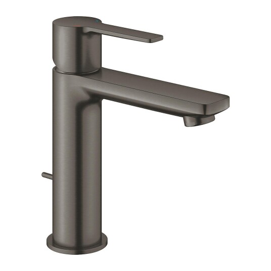 Grohe Lineare 1-greps servantbatteri Med bunnventil, Brushed Hard Graphite Grohe Lineare 1-greps servantbatteri Med bunnventil, Brushed Hard Graphite
