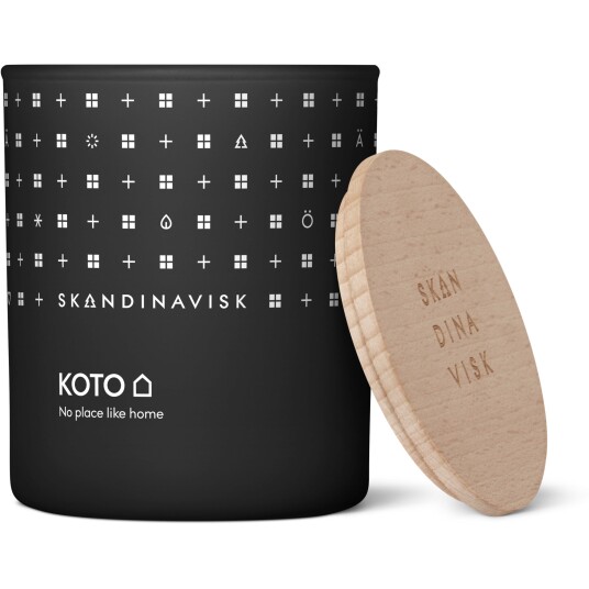 Skandinavisk Koto duftlys med lokk 200 g