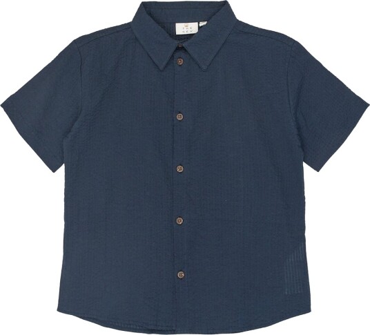 The New Tntim S_S Shirt - Navy - 122/128
