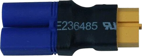 Fuse Overgang - Male EC5 til Female XT60 Fuse Overgang - Male EC5 til Female XT60