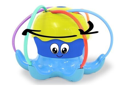 Jamara Mc Fizz Oktopus Rund 3 År Blå Gult Jamara Mc Fizz Oktopus Rund 3 År Blå Gult