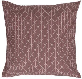 Borg Living Putetrekk - 100% bomull - Harlequin peach - 60x63 cm