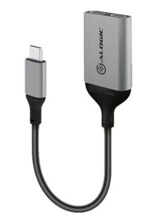 ALOGIC USB-C Kombi Laderadapter 0.1m - Svart