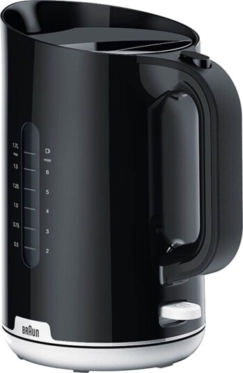 Braun WK1100BK Vannkoker 1,7L 2200W Svart med Vannivåindikator Braun WK1100BK Vannkoker 1,7L 2200W Svart med Vannivåindikator