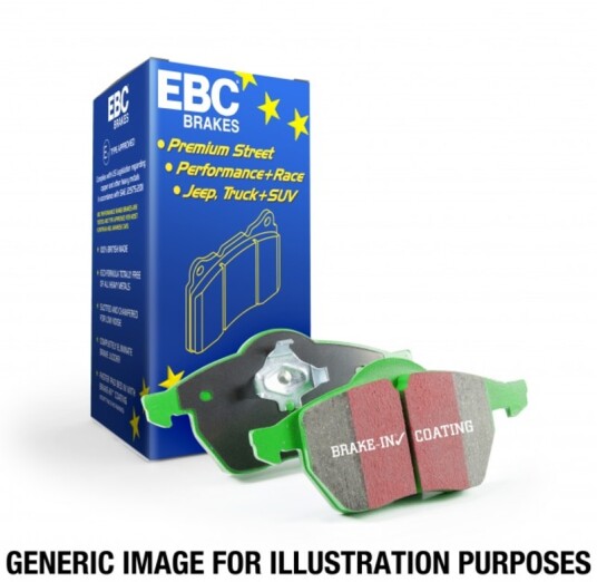 Ebc EBC Greenstuff bremsekloss sport bak 4278734