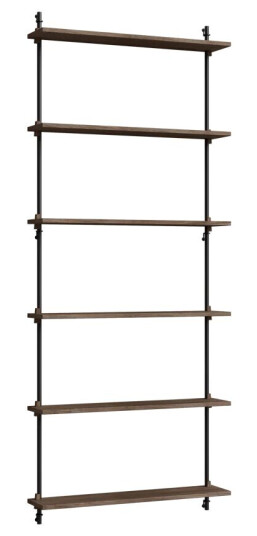 Moebe wall shelving ws.200.1 R?kt eik-svart