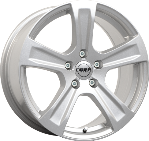 Mega Wheels Leo Silver 8 x 19 CB67,10 ET45 5/114.3 8 x 19