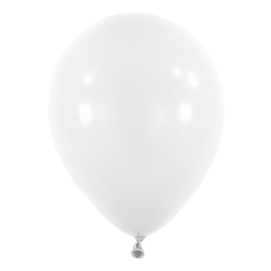 Amscan International Lateksballonger Mini Frost Hvit - 100-pakning