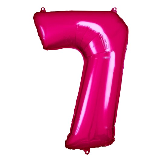 Amscan International Tallballong Rosa Metallic - Tallet 7