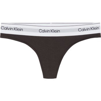 Calvin Klein Truser Modern Cotton Naturals Thong Svart Small Dame