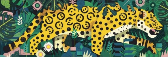 Djeco Puslespill 1000 Brikker Leopard Djeco OneSize Puslespill