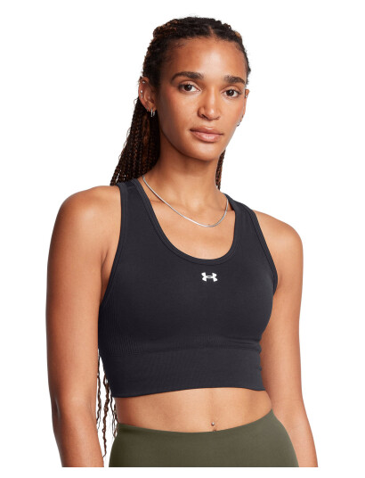 Under Armour Vanish Seamless Mid Bra - Black - XL Under Armour Vanish Seamless Mid Bra - Black - XL