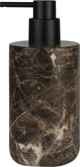 Marble Såpedispenser Høy 7,5 x 17,5 cm Brun