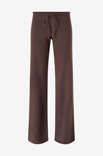 Gina Tricot Bukse Knitted Trousers Brun Gina Tricot Bukse Knitted Trousers Brun