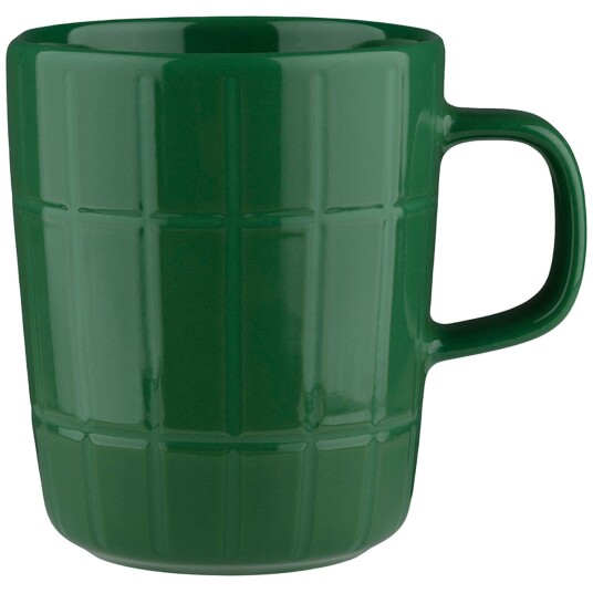 Marimekko Tiiliskivi krus 2,5 dl svart/hvit Marimekko Tiiliskivi krus 2,5 dl svart/hvit