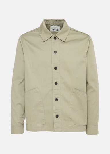 Solid Sdossie Overshirt Laurel Oak 2xl Langarmede Skjorter Solid Sdossie Overshirt Laurel Oak 2xl Langarmede Skjorter