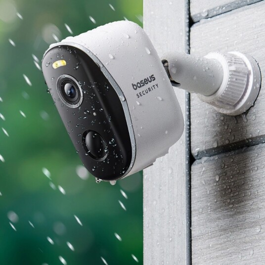 Baseus Security N1 2K Utendørs Overvåkningskamera Ai IP67 Hvit