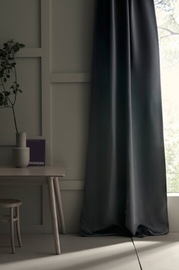 Ellos Home Mørkleggingsgardin Smooth 1 stk Grå