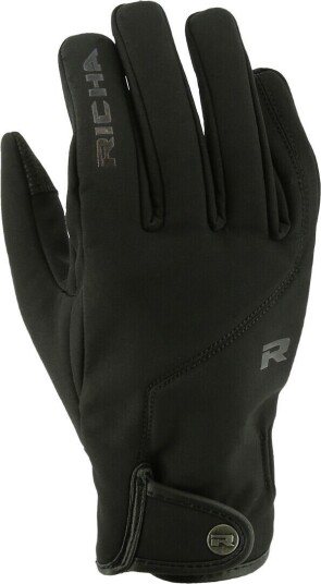 Richa Scoot Softshell Motorsykkelhansker 4XL Svart