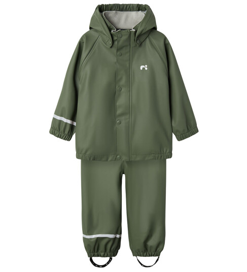 Name It Dry10 Rain Set Grønn 116 Name It Dry10 Rain Set Grønn 116