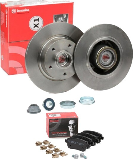 Bremseskiver og -klosser BREMBO BRB3405N0388