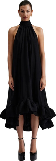 Malina SABRINA MIDI DRESS BLACK