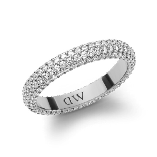 Daniel Wellington DW Pavé Crystal 50 Silver